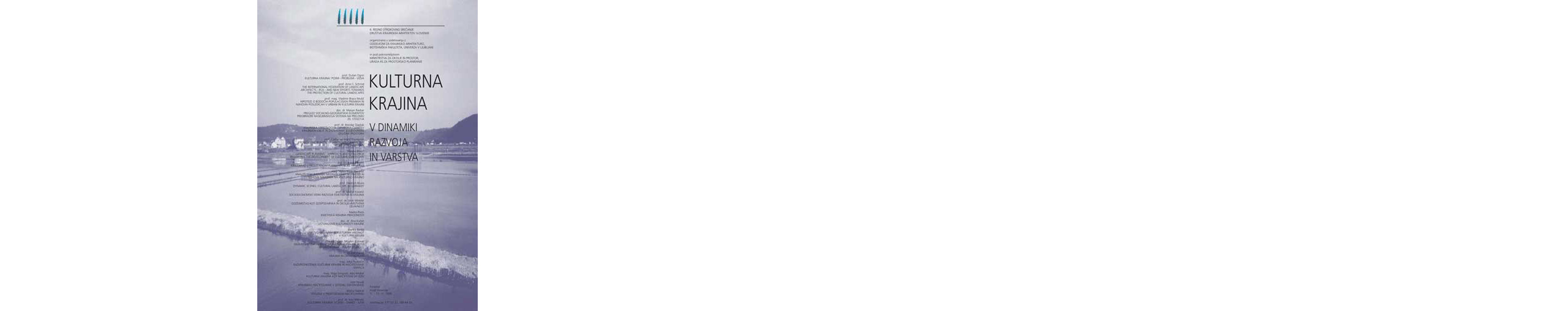 Kulturna krajina v dinamiki razvoja in varstva